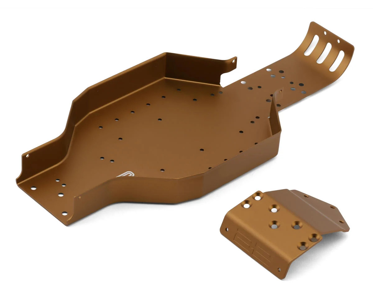 Team Associated RC10 Factory Team Chassis & Nose Plate (Bronze) [ASC6721]