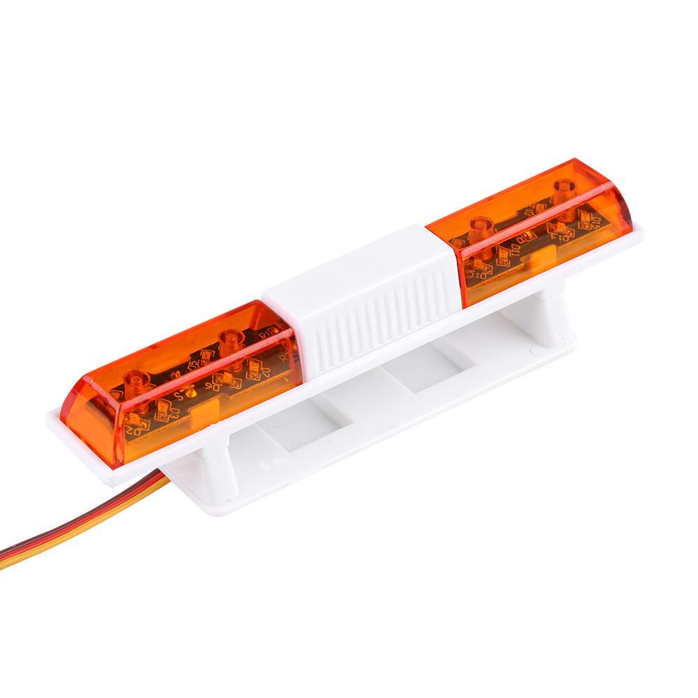 Colorful LED Flashing Light Bar Simulation Automotive Lights RC Alarm Lights