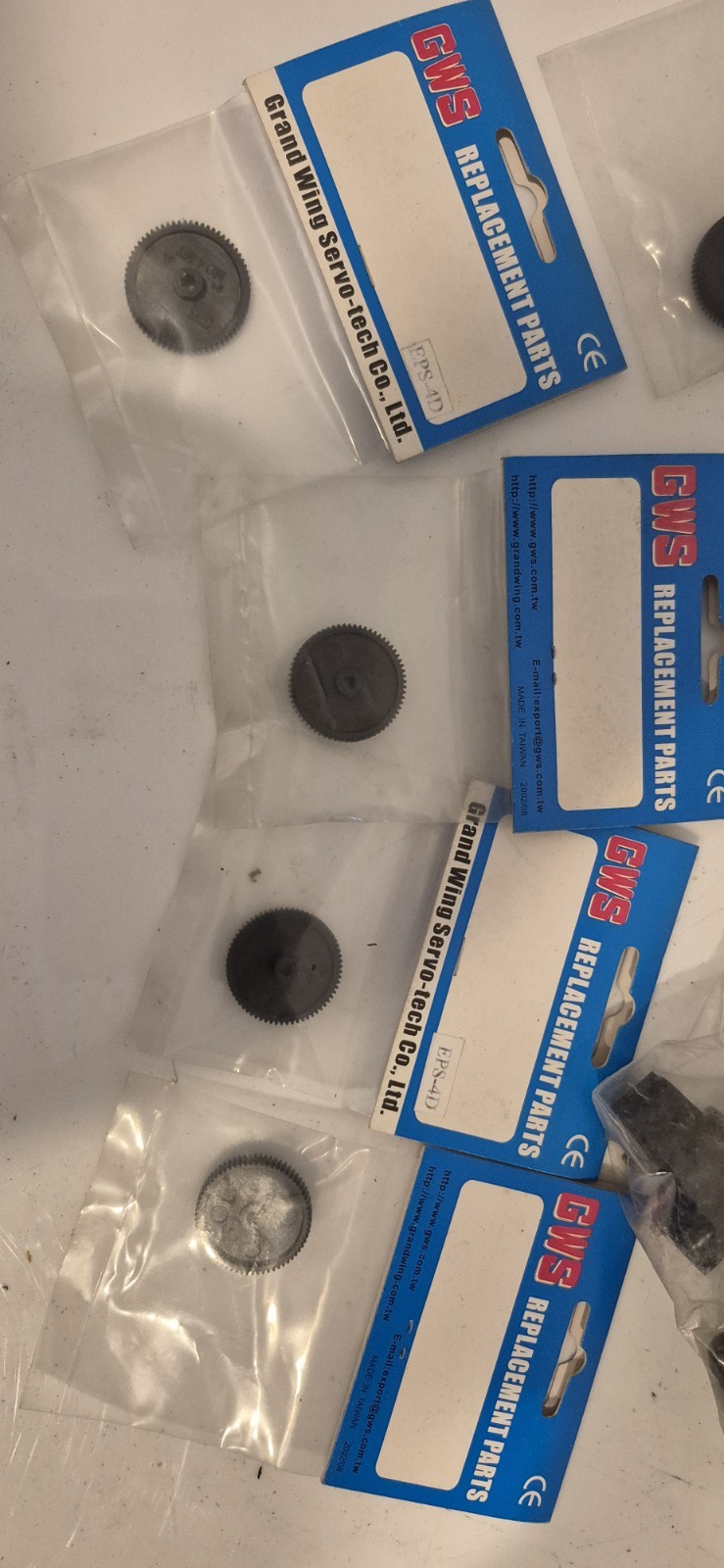 GWS RC Parts Lot of 17 NEW SEALED PACKAGES Electrifly