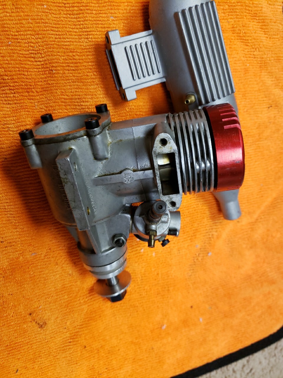 ASP Engine – ASP 108 ABC Red Head RC motor – Nice – NL24