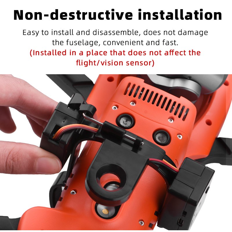 Payload Delivery Thrower Air Dropper Device Mount System For EVO II/EVO II Pro