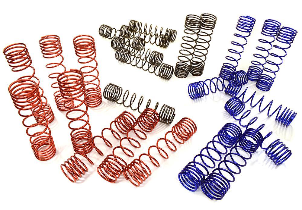 Precision Speed Tune Suspension Spring Set (24) for Traxxas T-Maxx & E-Maxx