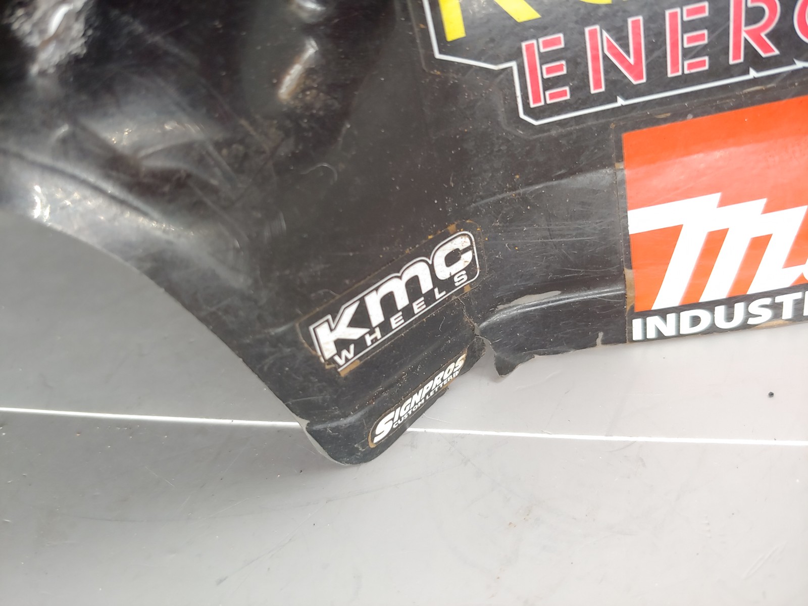 Used/Bashed: Rare Team Associated SC10 2wd Race Replica Rockstar Energy Body