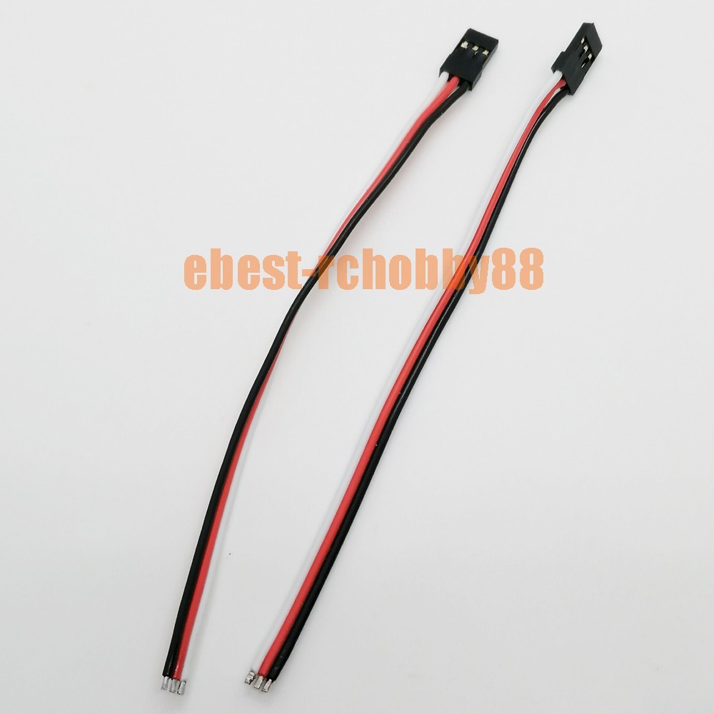 50 pcs DIY-JR Male Servo Plug 150MM 20AWG 100Cord Tail Pigtail Connector Cables