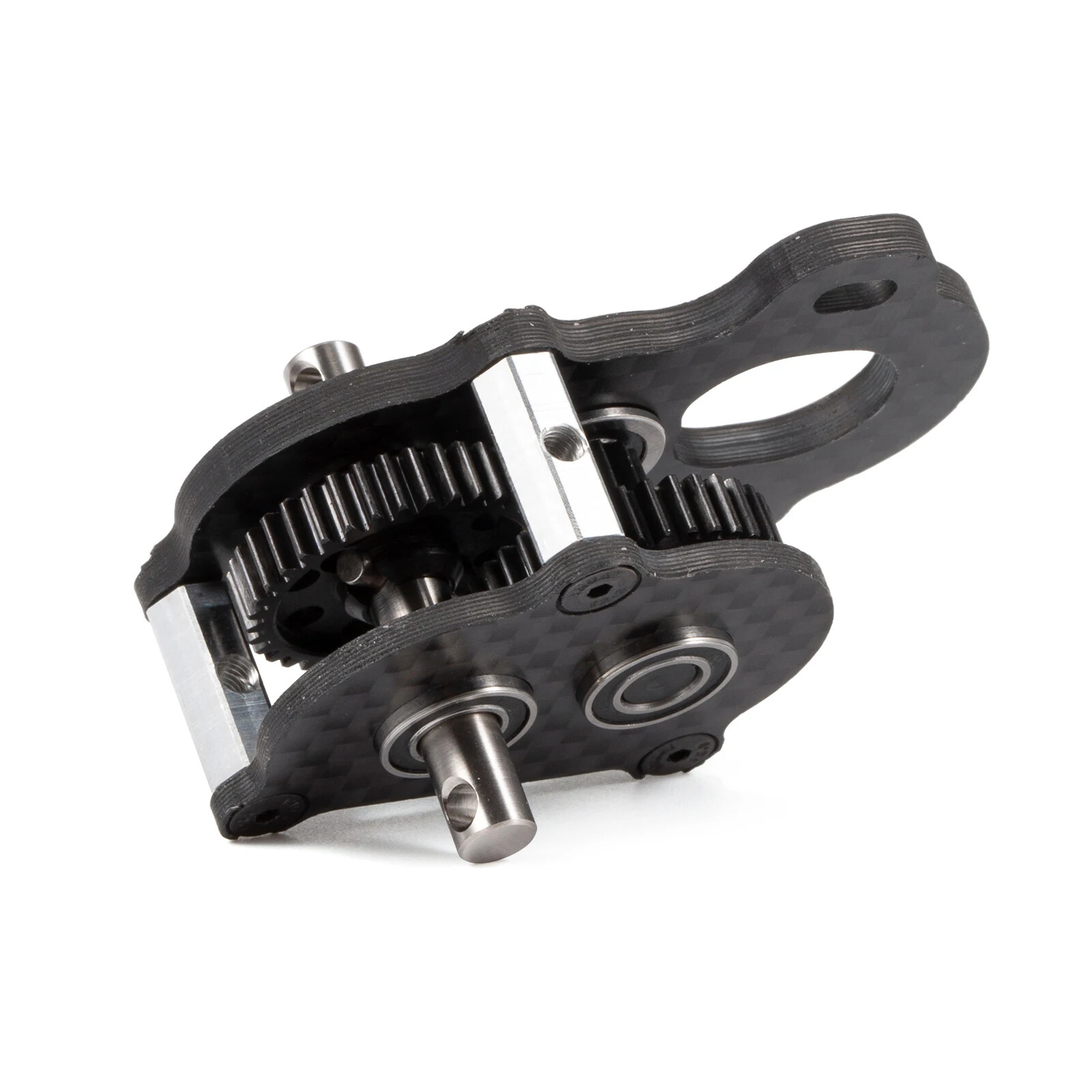 Ultra Light Portal Transmission Carbon Gearbox for 1/10 LCG Chassis Comp Rigs