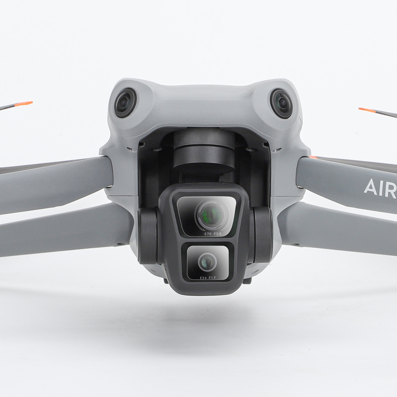 2 Set Anti-fingerprint Anti-explosion Lens Tempered Film Protector for DJI AIR 3