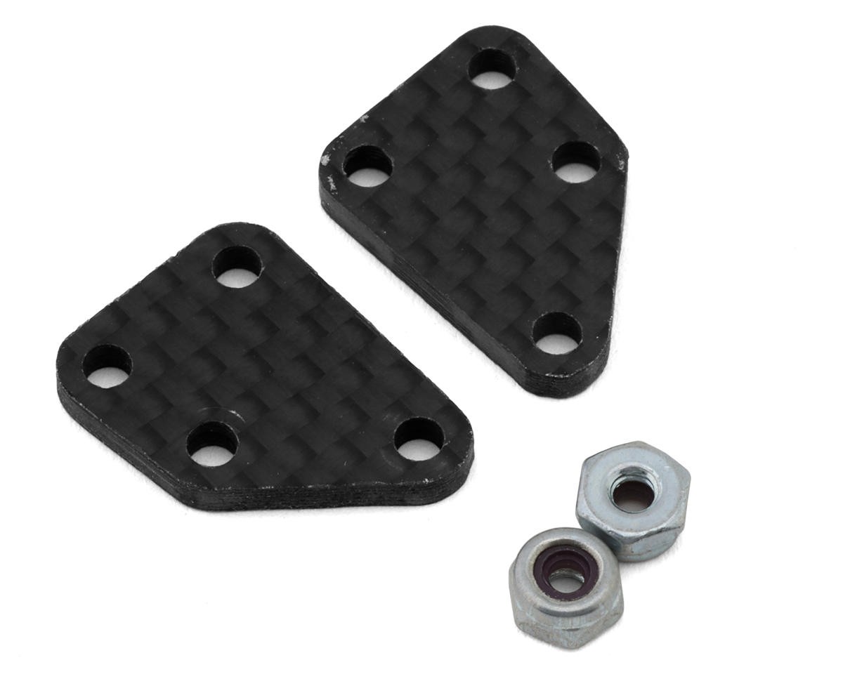 Xtreme Racing Team Associated RC10 GT Classic Carbon Rear Lower Shock Mounts