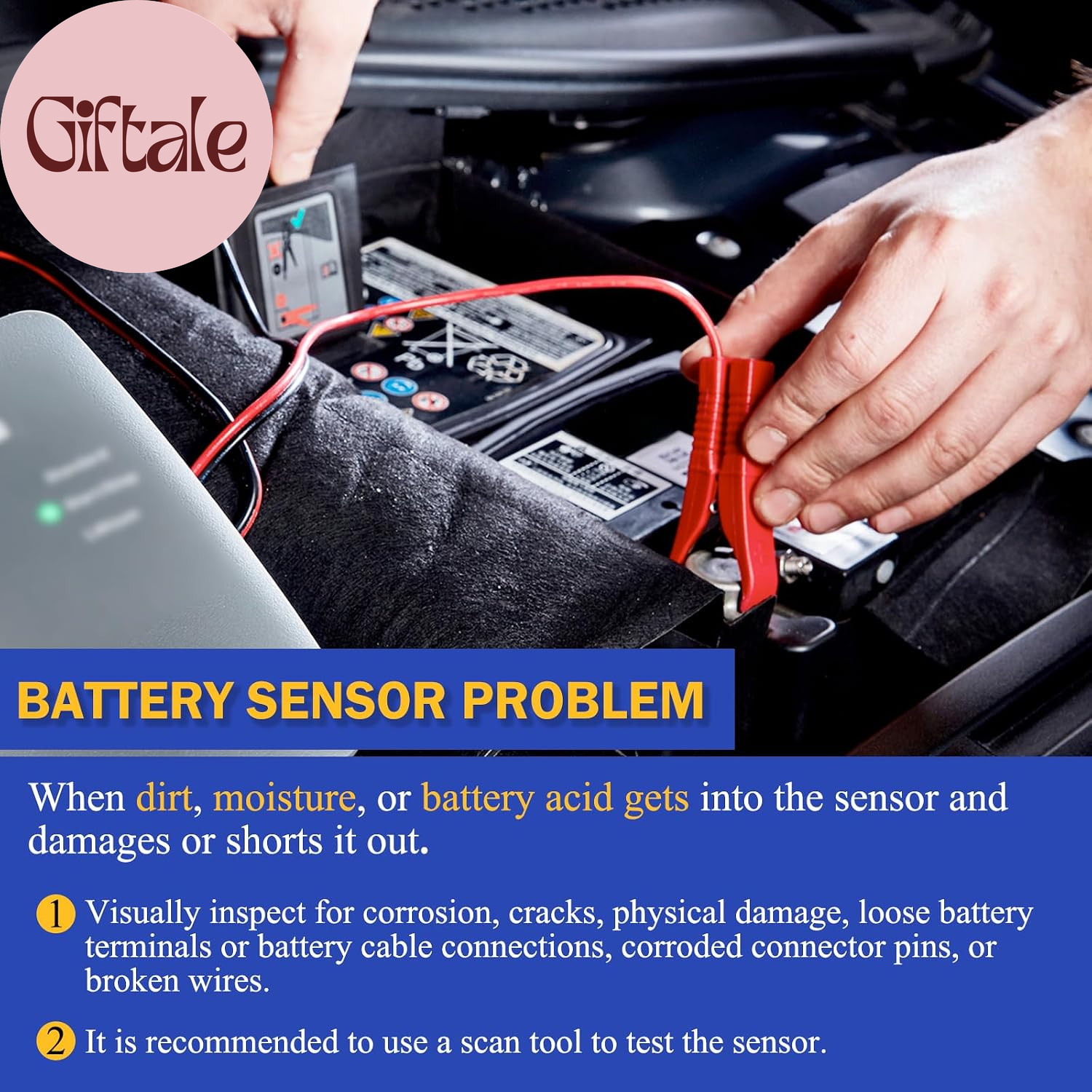 4692269AI Battery Current Temperature Sensor for 11-16 Chrysler 200 300/11-16 Je