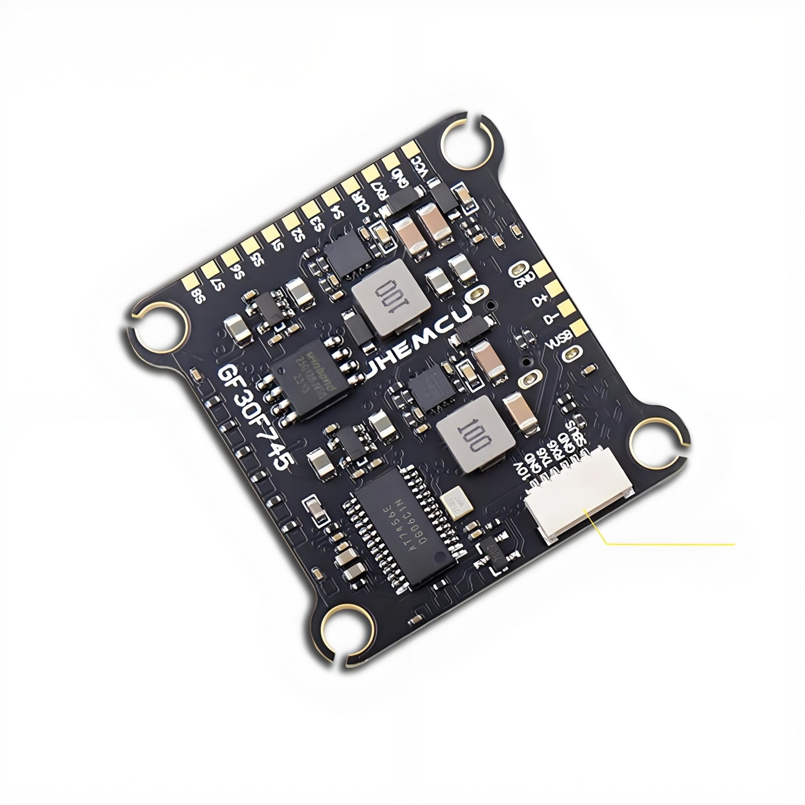 JHEMCU GF30F745 ICM Flight Controller AM32A60 60A 4in1 ESC for RC FPV Drone