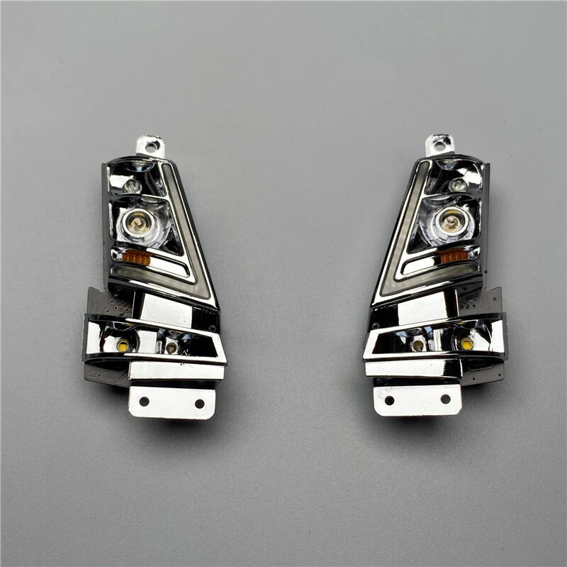 4-in-1 Running Water Lamp Set Suit for 1/14 Tamiya RC Truck VOLVO 56360 56362