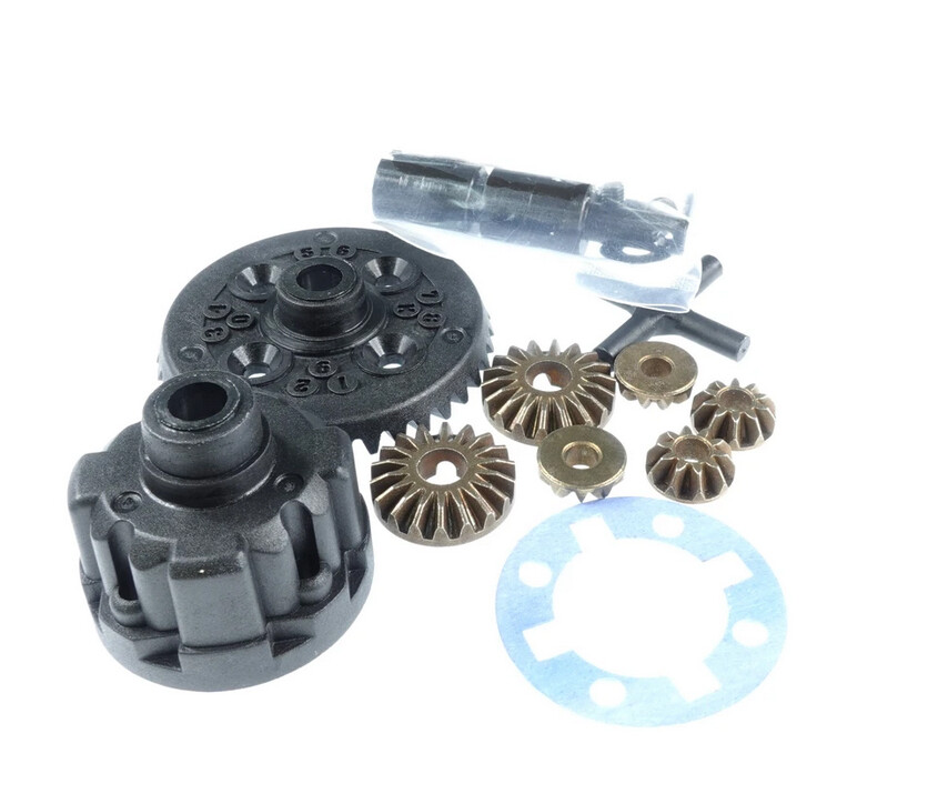 3RACING Metal Gear Housing Differential – 39T 1/10 RC SAKURA D5 SPORT TYPE DRIFT