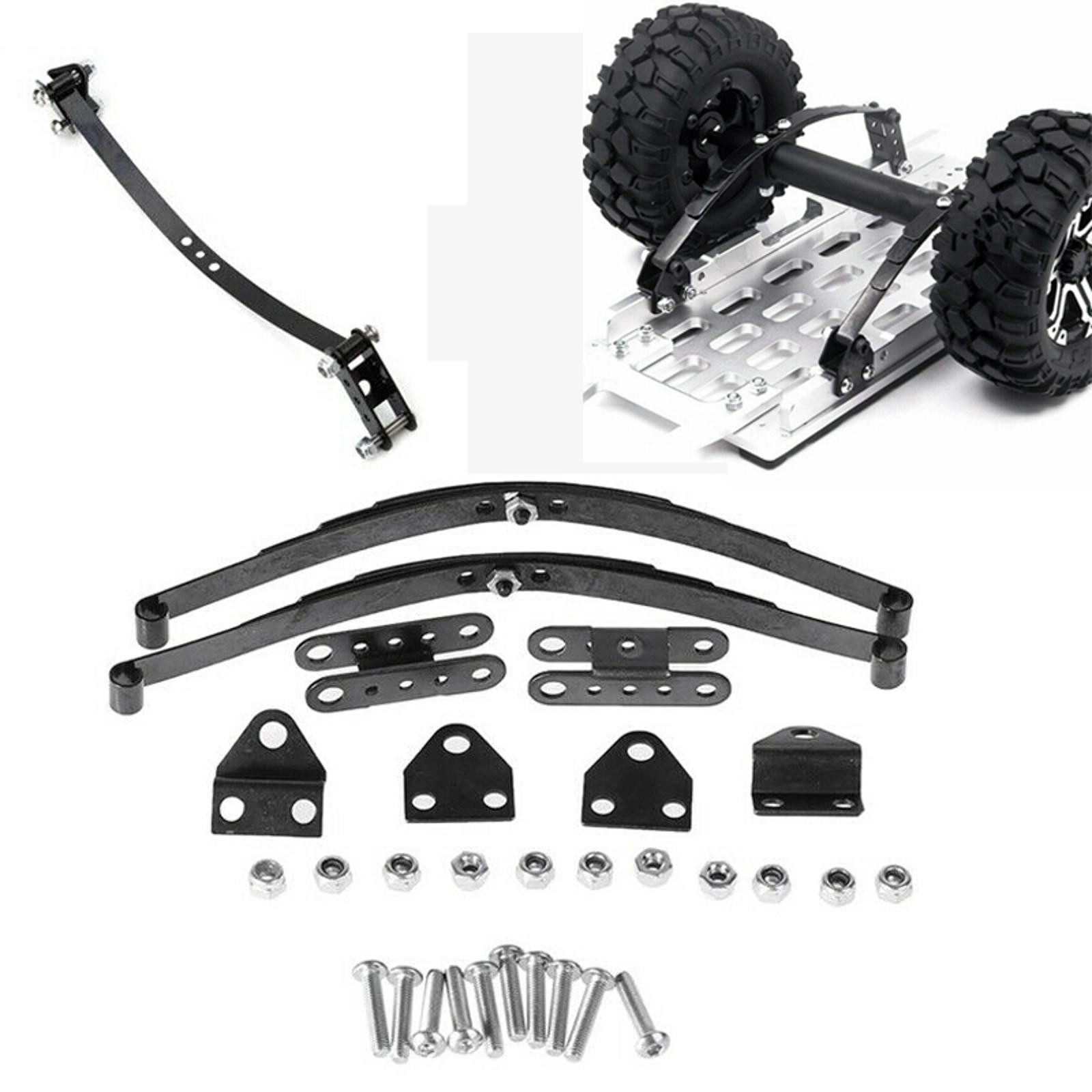 4Pcs 1/10 RC Car Leaf Springs Damper Chassis Parts For Tamiya For Axial SCX10