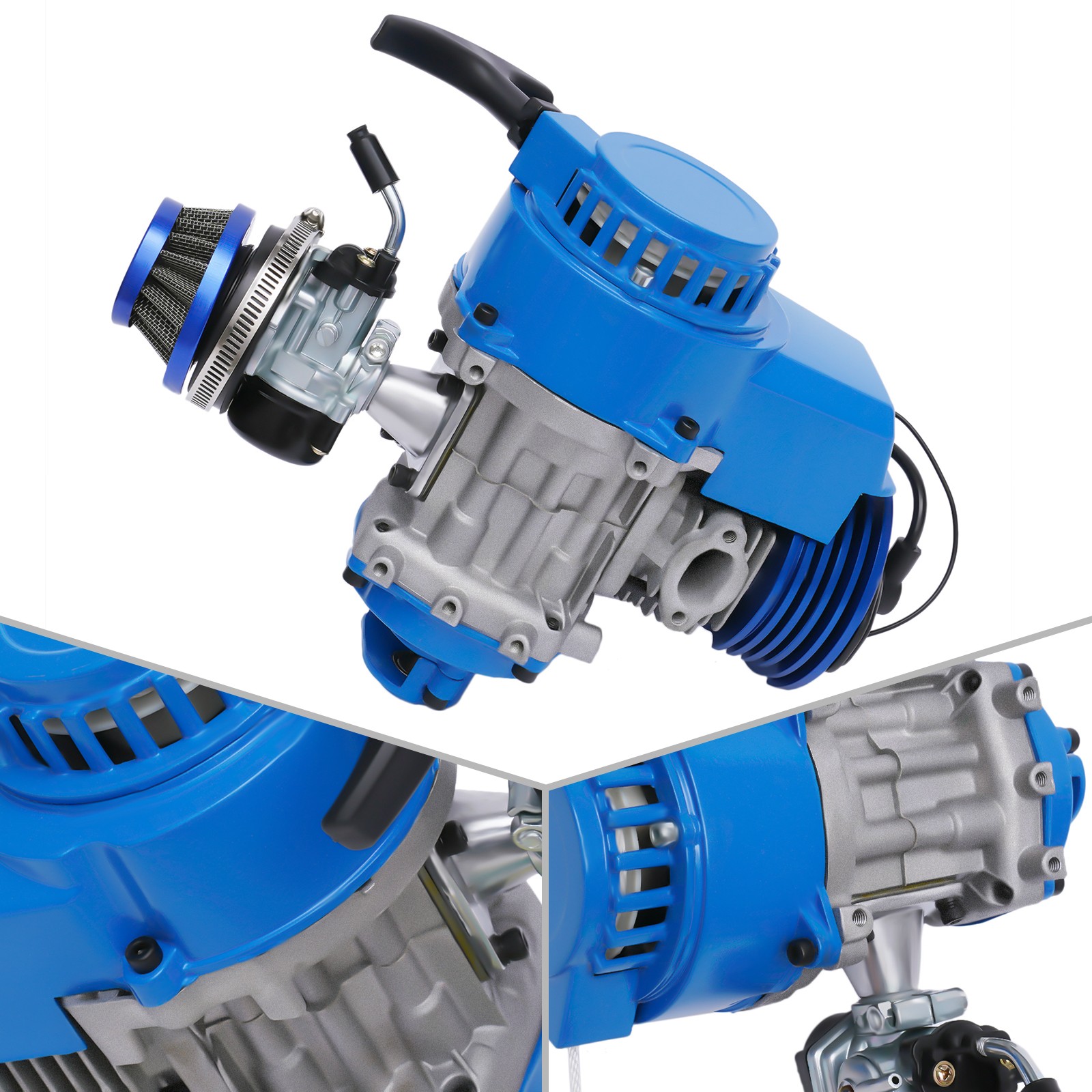2-Stroke High Performance Engine Racing Motor for 49cc 50cc Pocket Dirt