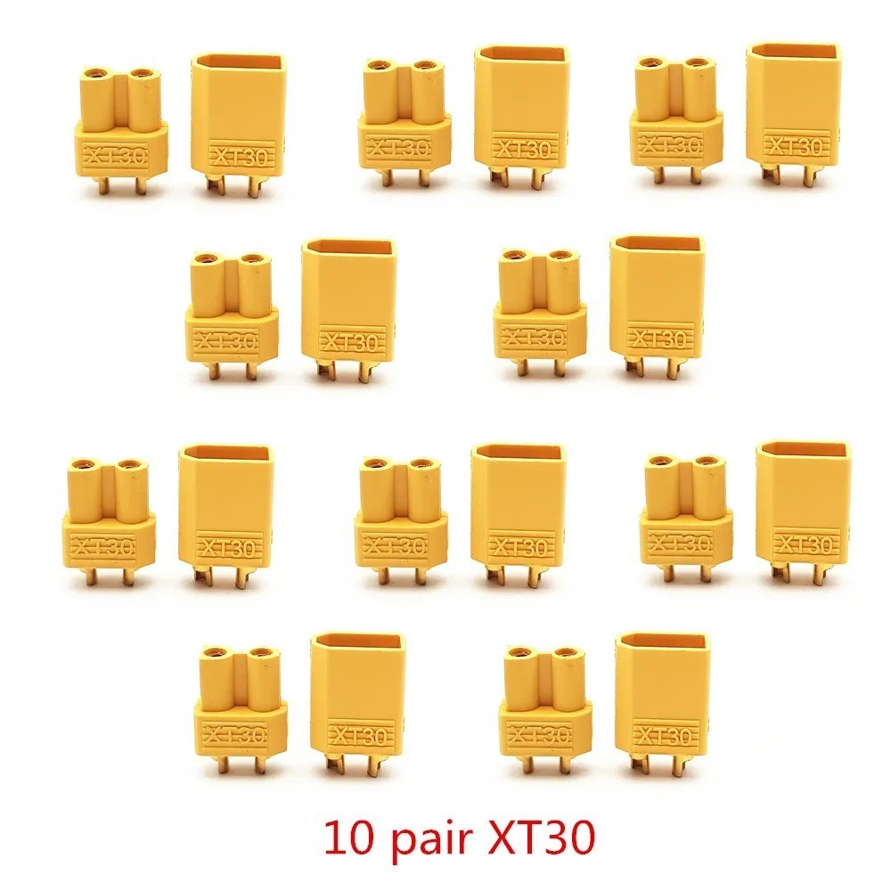 XT30 XT60 XT60H XT90 Power Connectors Male Female for RC LiPo Battery
