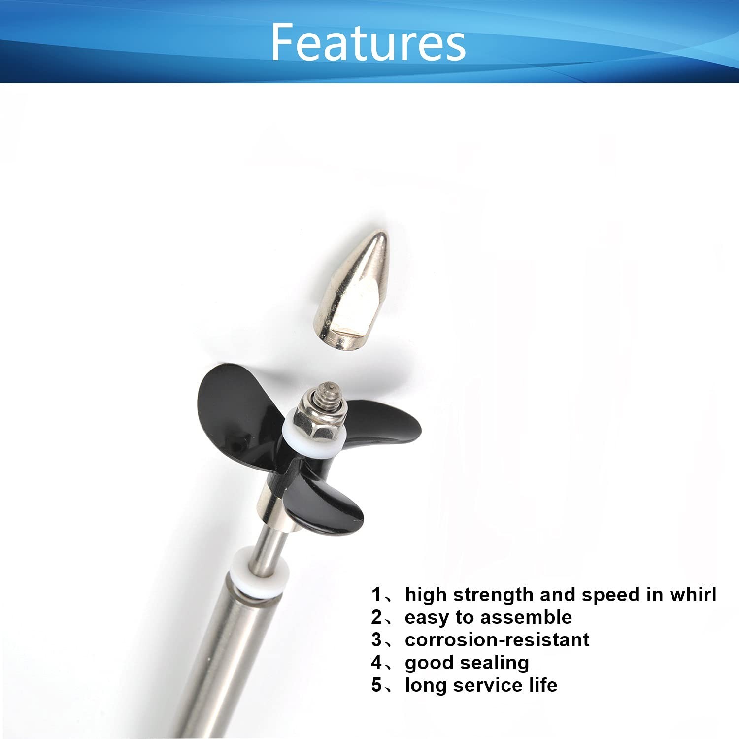 Heyiarbeit Drive Shaft Fit for 3mm Motor Shaft w Propeller and Universal Join…