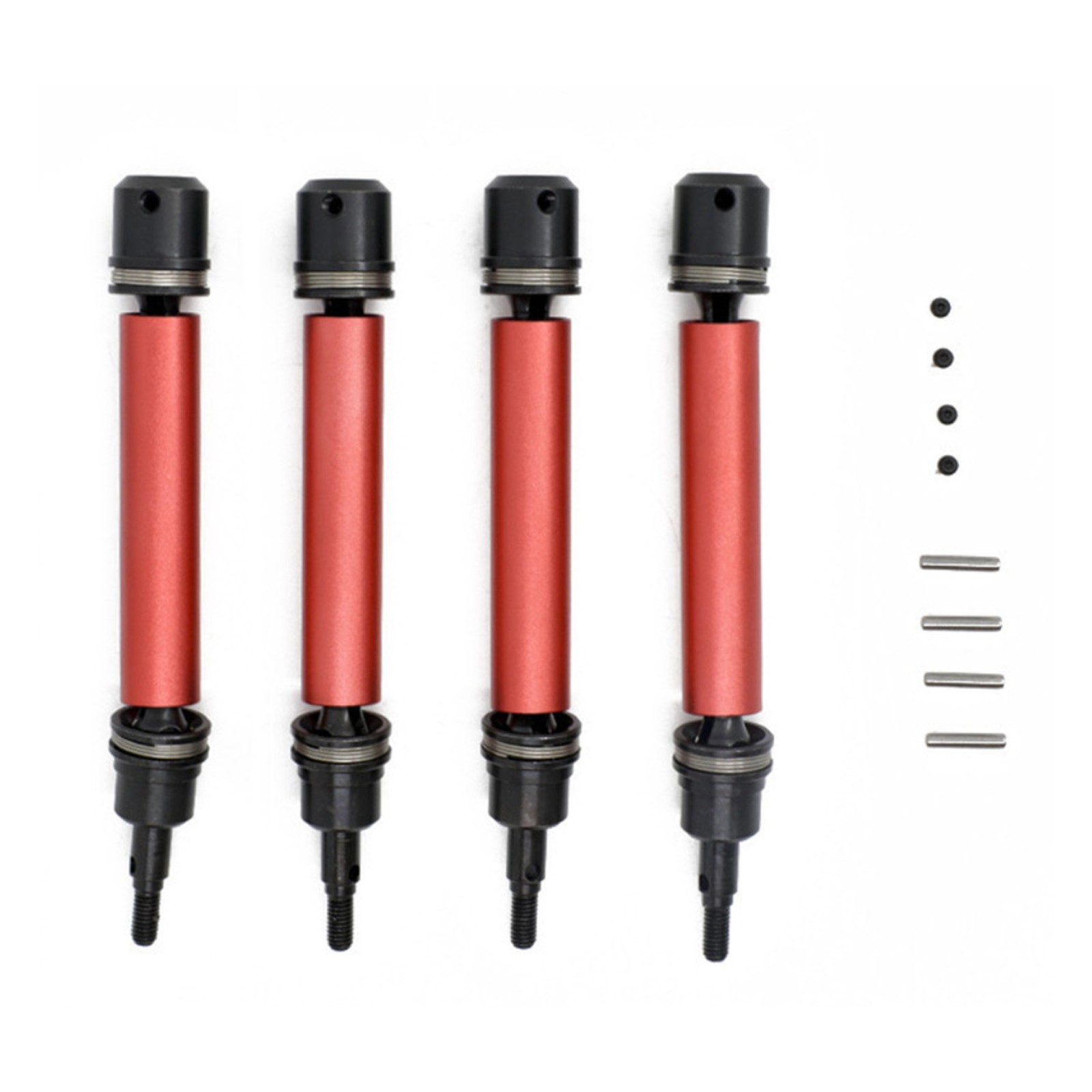 4Pcs Drive Shaft CVD Parts for Arrma Senton Typhon Granite 4X4 1/10 RC Car d