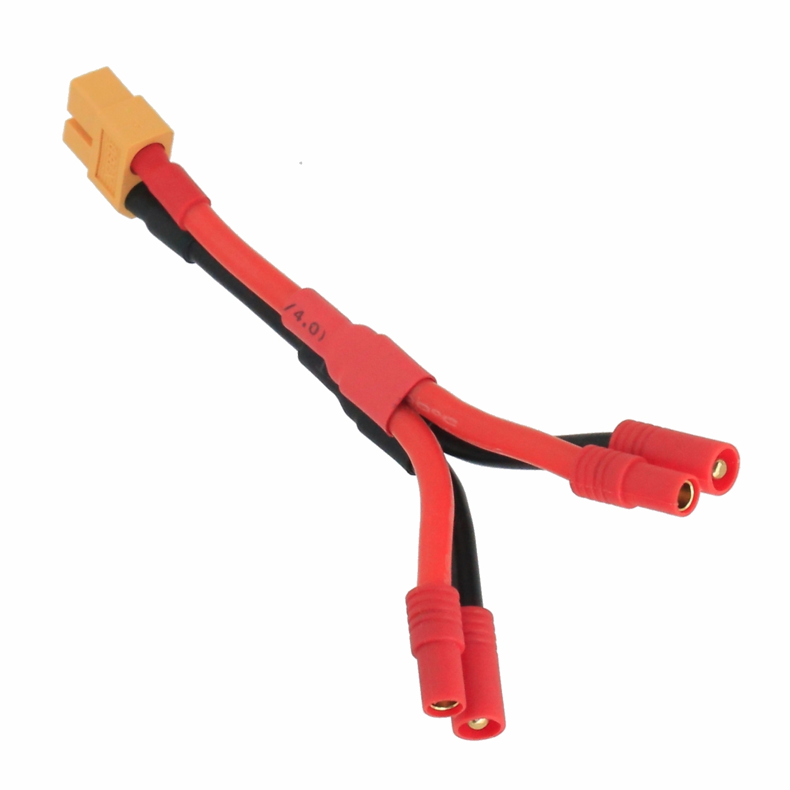 XT60 1 Female to 2 Male-/Female+ HXT 3.5mm Series Parallel Harness Wire adapter