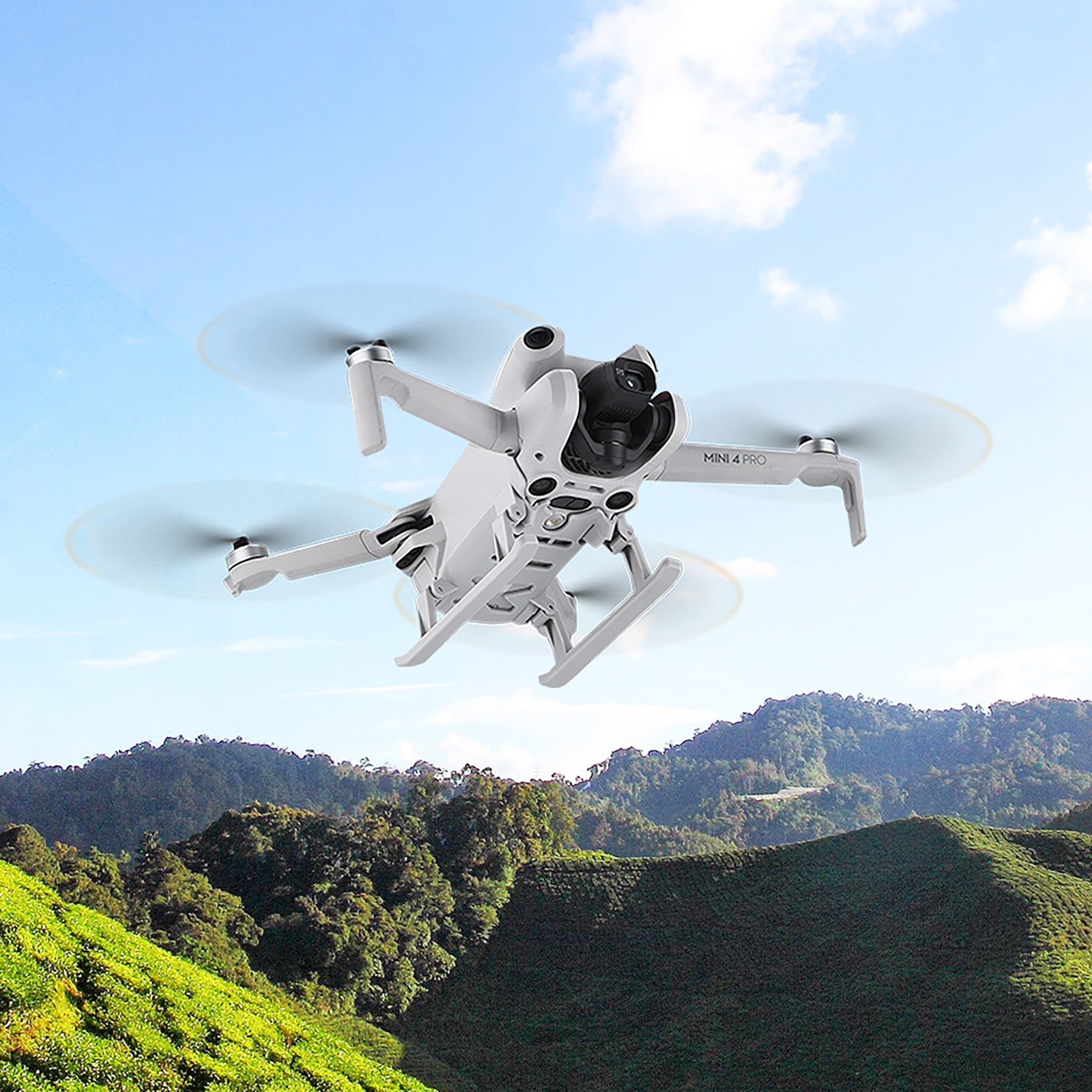 For DJI Mini 4 Pro Drone Landing Gear Foldable Extended Leg Heightened Tripod