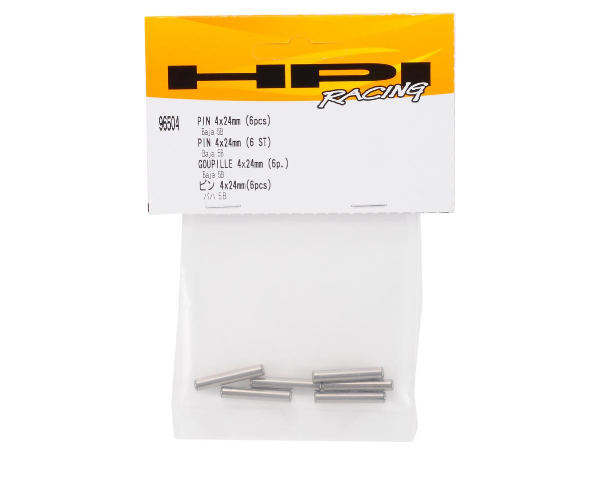 HPI 4x24mm Pin (6) [HPI96504]