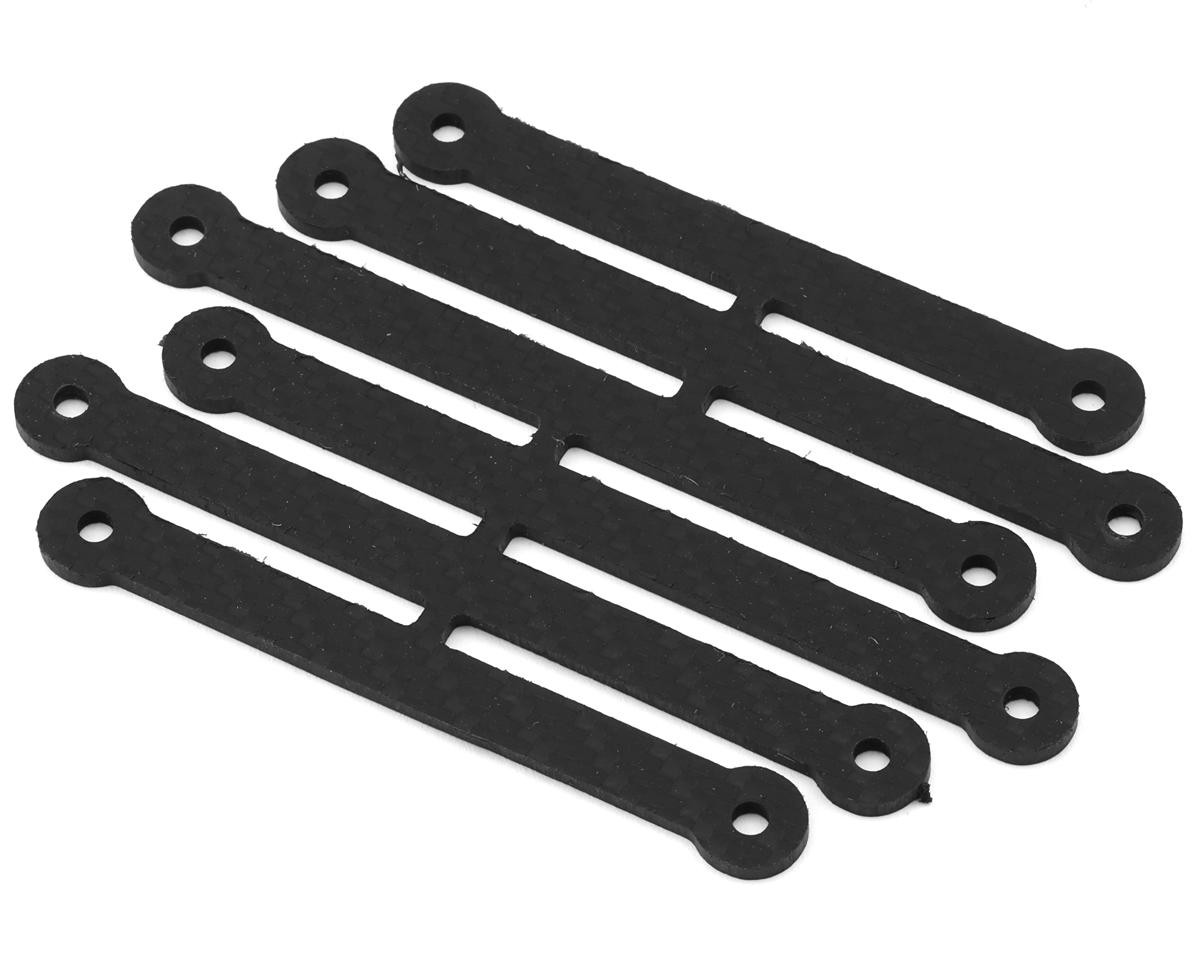 McAllister Racing KYDEX® Wing Brace Set (Carbon Fiber Print/Black) (6)