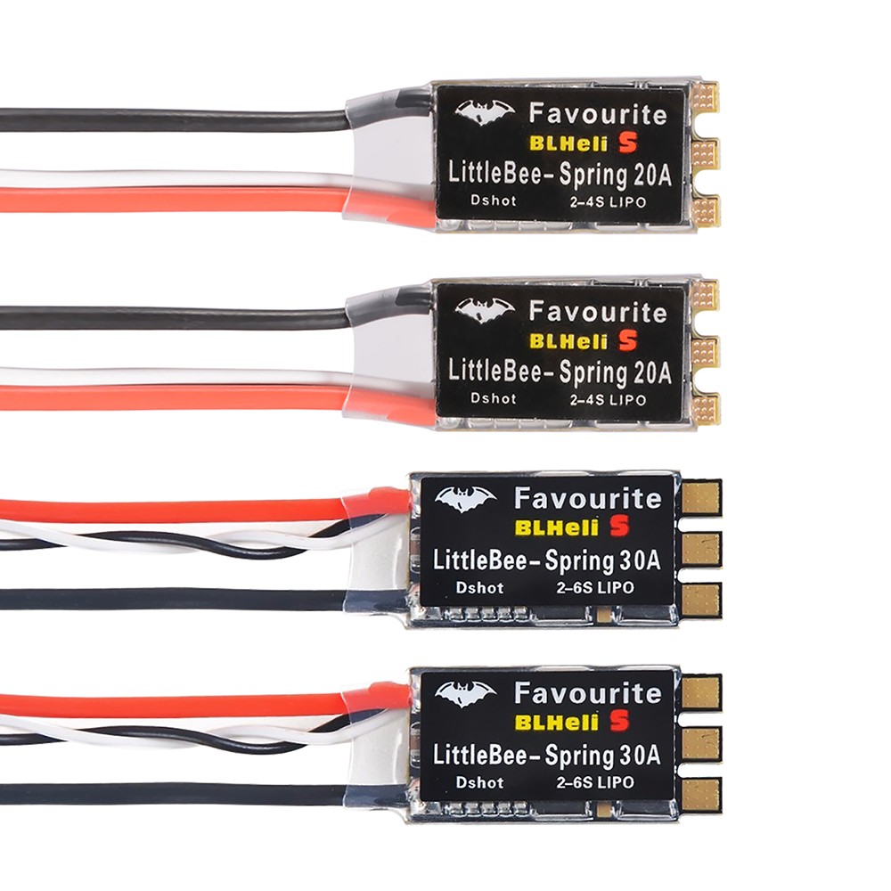 9IMOD RC Drone Favourite FVT LittleBee 20A/30A ESC BLHeli_S OPTO 2-6S Brushless