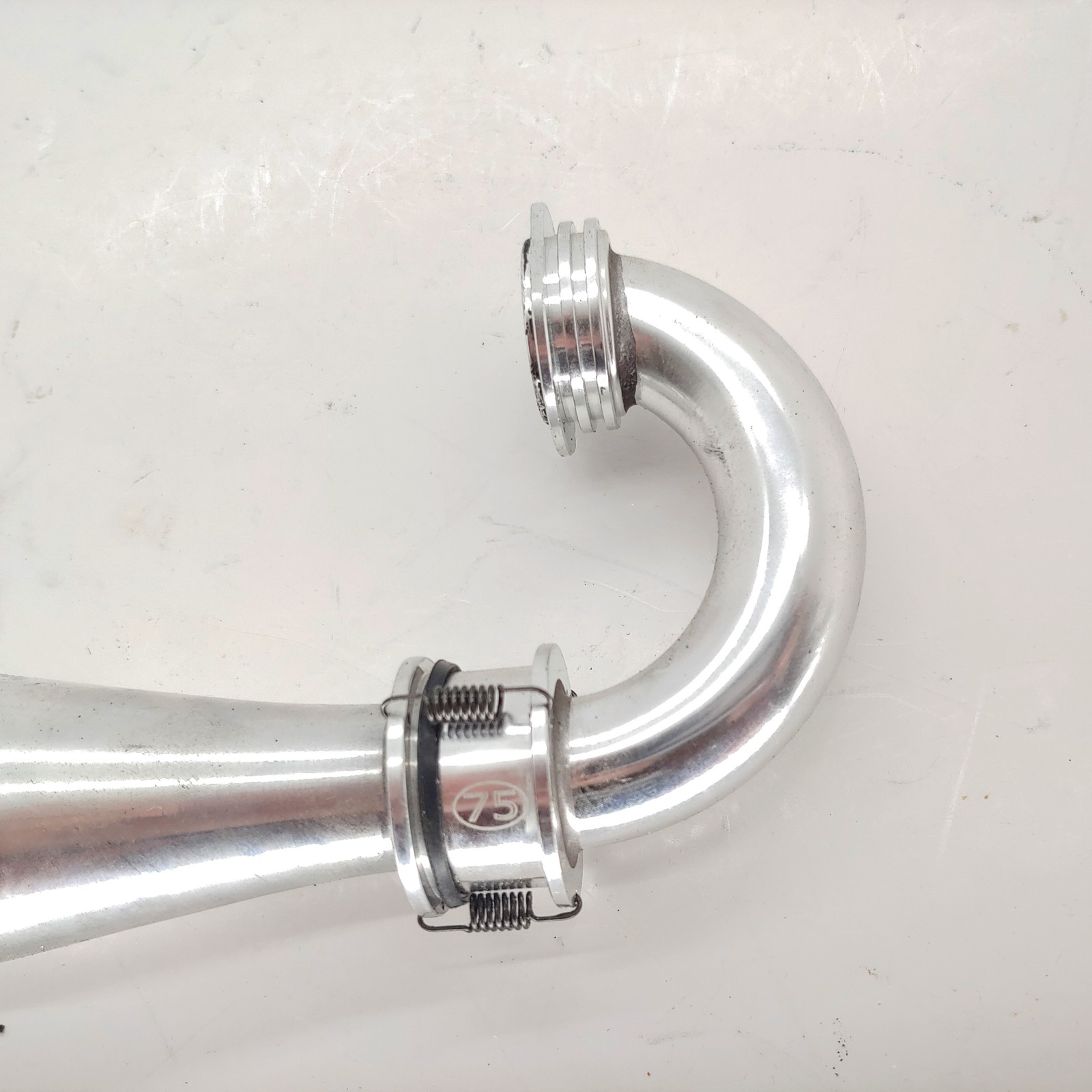 ProTek RC 2090 Tuned Exhaust Pipe w/75mm Manifold (Welded Nipple)