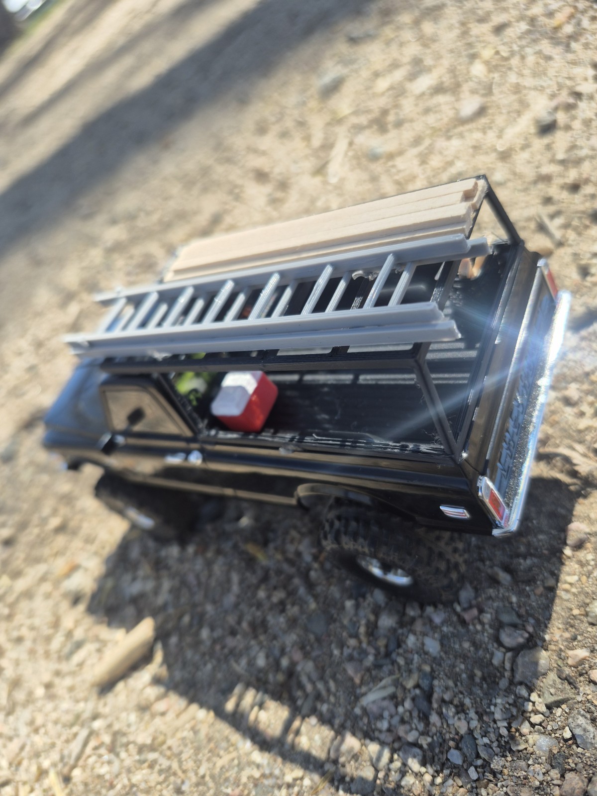 Limted Edition Ladder Rack For Axial SCX30 K10. 1/30 Scale Crawler RC REAL WOOD!