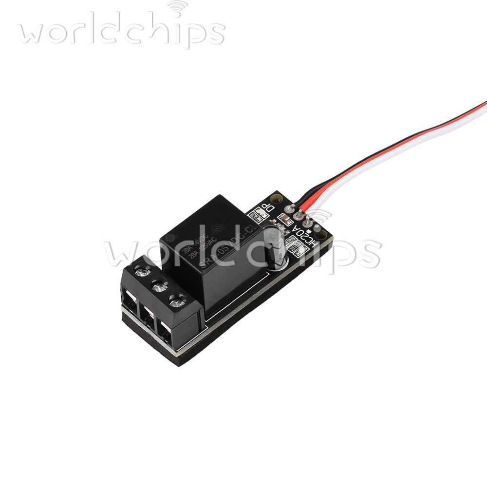 20A RC Model Relay PWM Receiver Control Switch for Water Pump Light FPV Camera