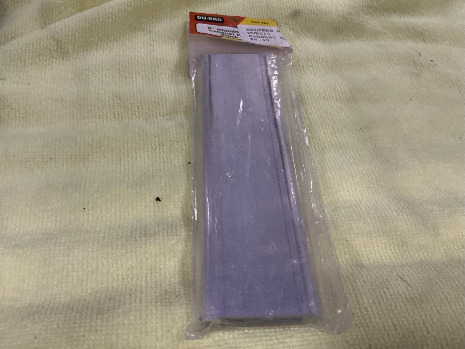 DU-BRO CAT. NO.213 NEW IN PKG 6″ ALUMINUM EXHAUST EXTENSION