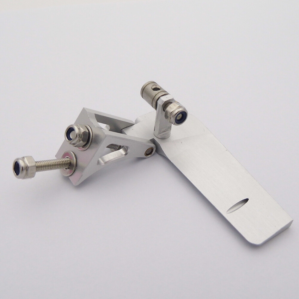 3.175mm 1/8″ flexible Cable Shaft Strut 52mm Rudder Metal Propeller for RC Boat