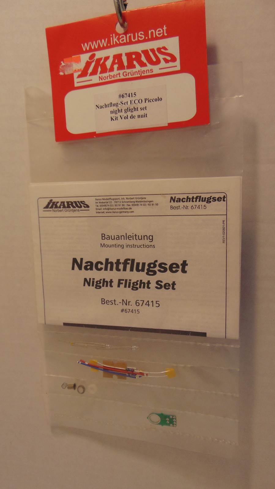 Ikarus #67415 Piccolo Night Flight Set NIB