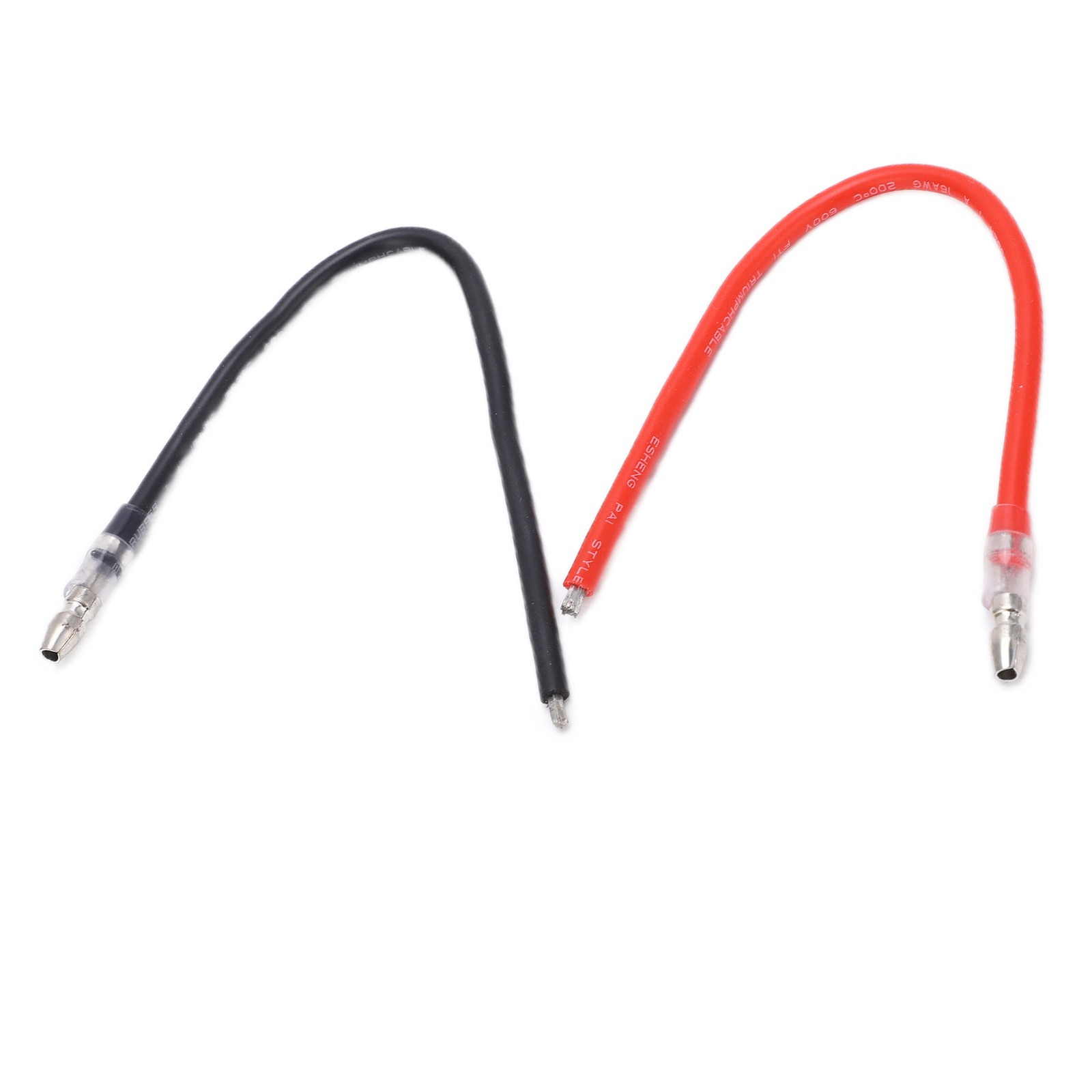 10pcs Bullets Connector Extension Cable 16AWG Silicone Wire for TRX4 D90