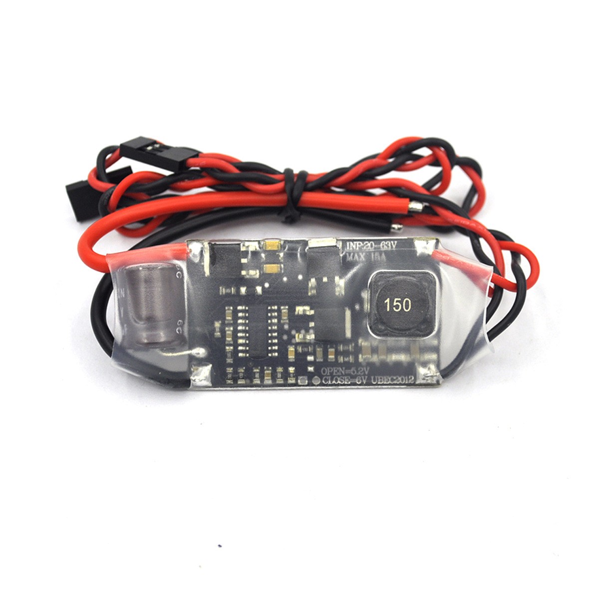 UBEC 5V 15A Mini External BEC 2-12S Lipo DC-DC Converter Step Down Module