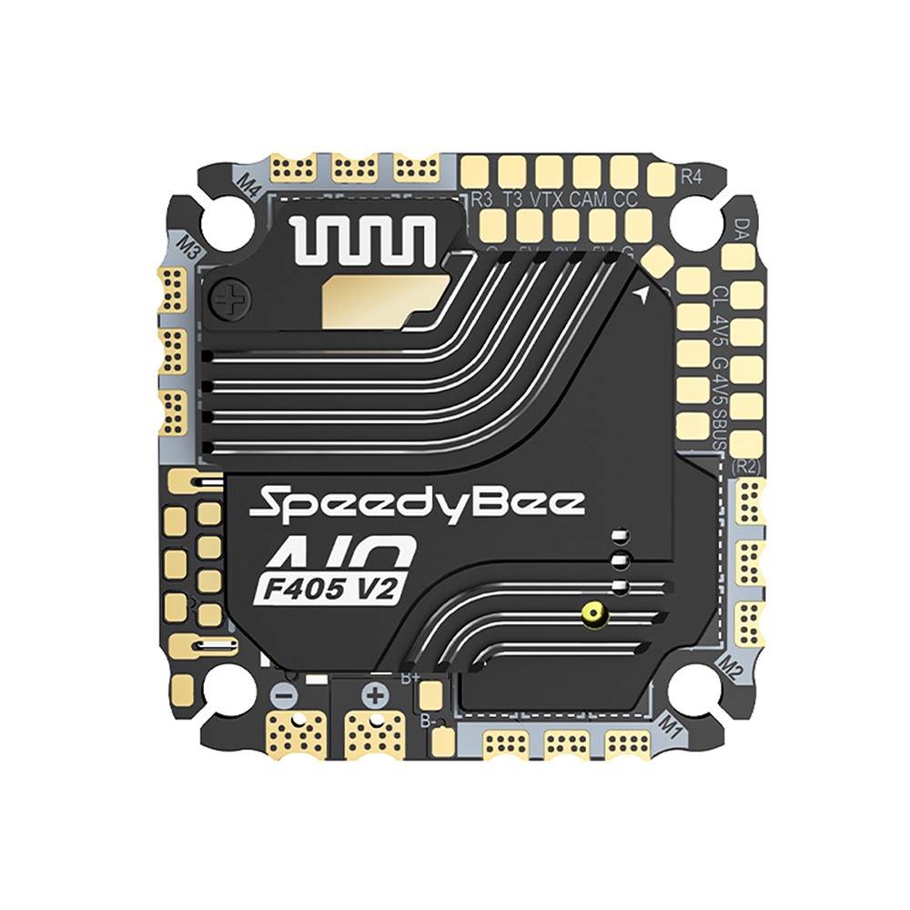 SpeedyBee F405 AIO V2 Flight Controller 35A 40A ESC 2IN1 ICM-42688 Gyro Dual BEC