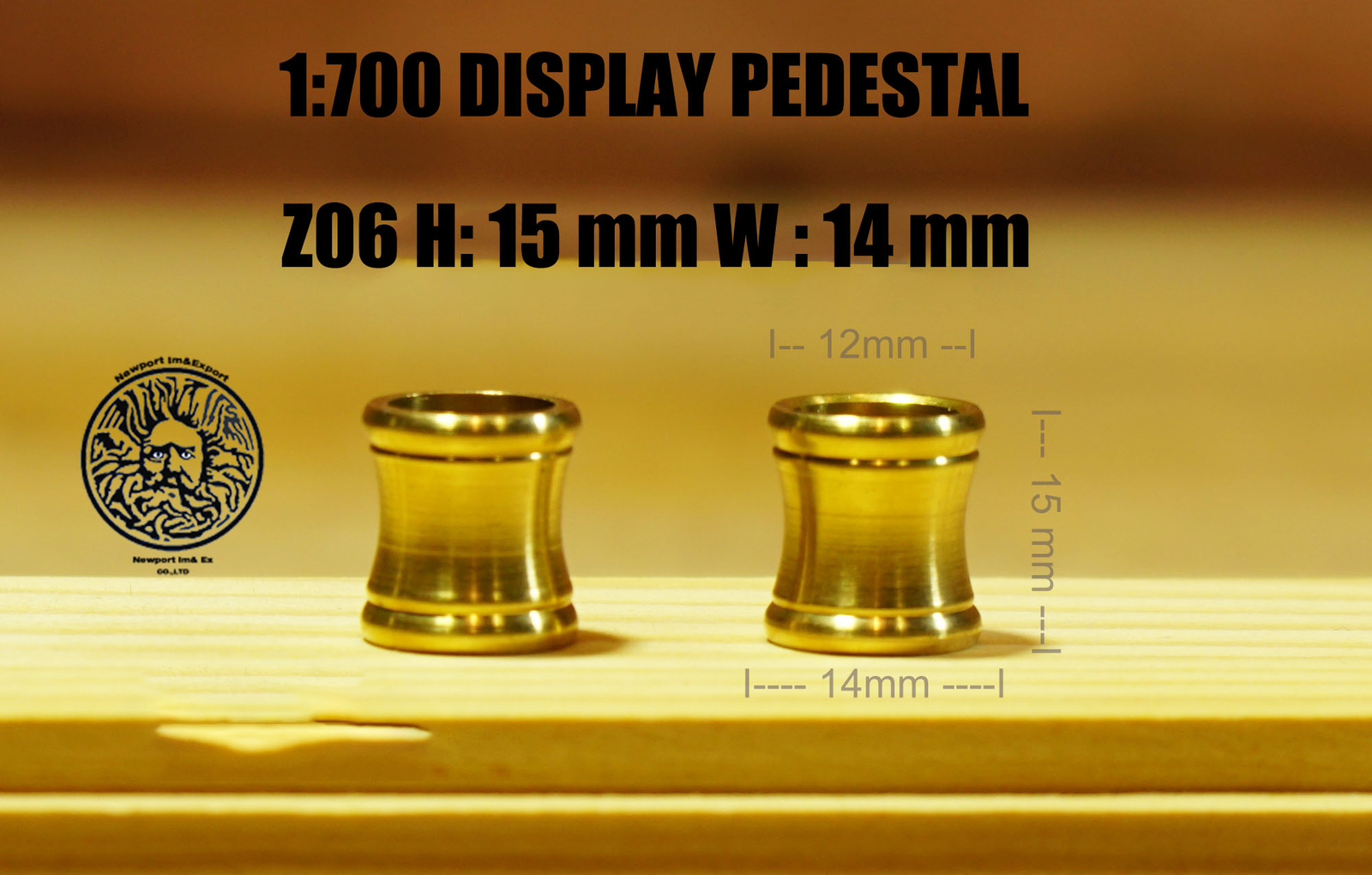 Brass Stand 1:350/700/2000 Various Size Ship Metal Display Stand Pedestals