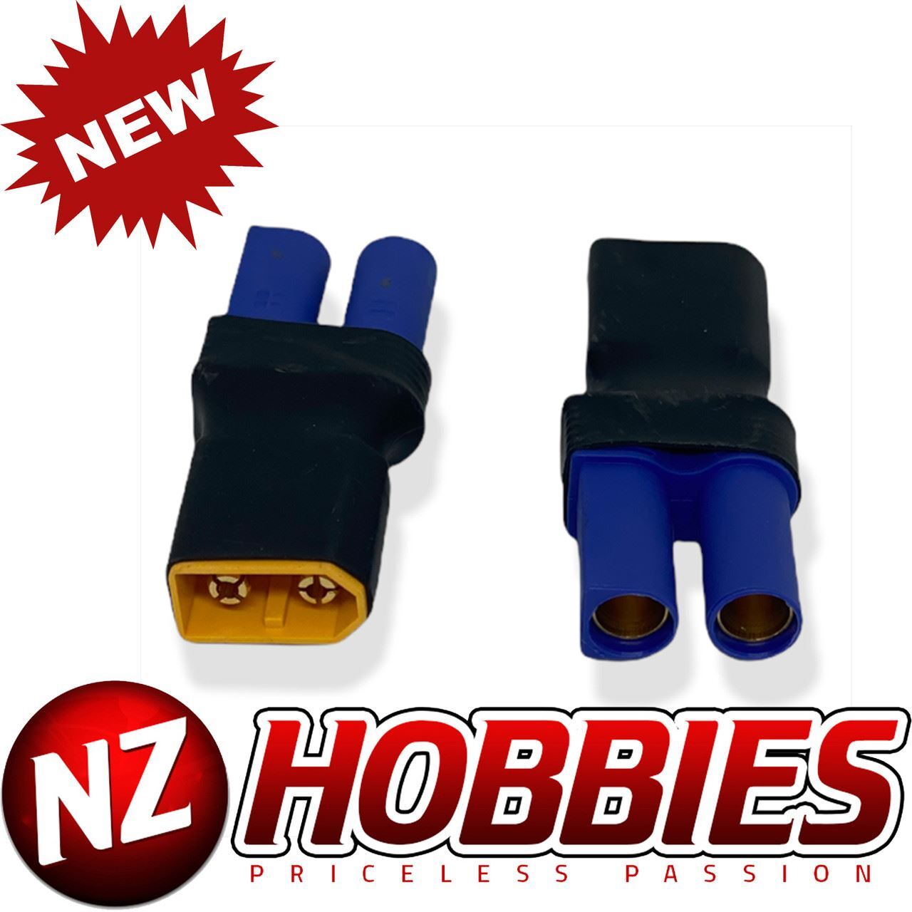 NZH RC EC5 Female to XT60 MALE Conversion Adapter (1pc) # NZ-EC5F2XT60M