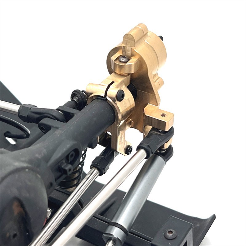 Metal Upgrade parts full armor set Brass Front C-Hubs For YK 1/10 YK4106 YK4107
