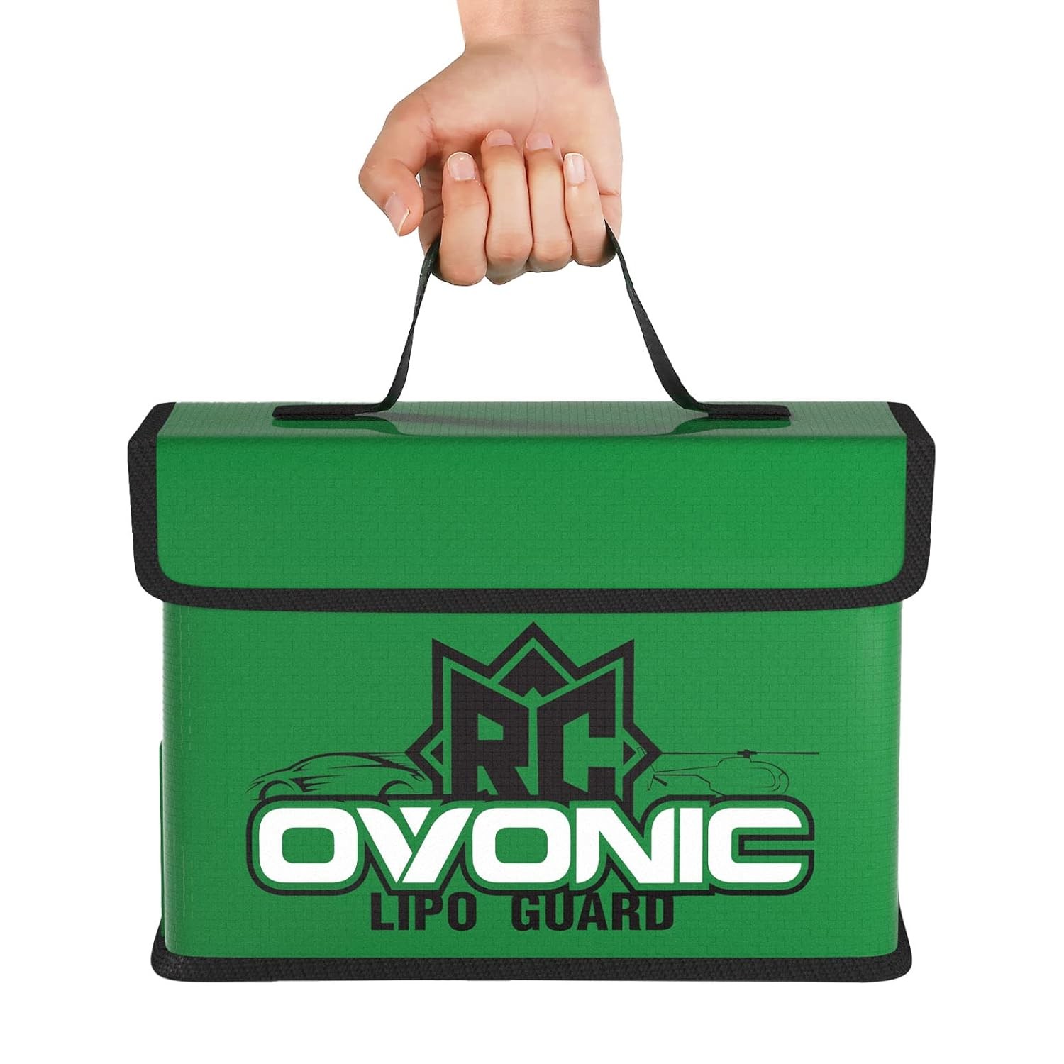 OVONIC Lipo Safe Bag Fireproof Explosionproof Bag, Large Capacity for Lipo Batte