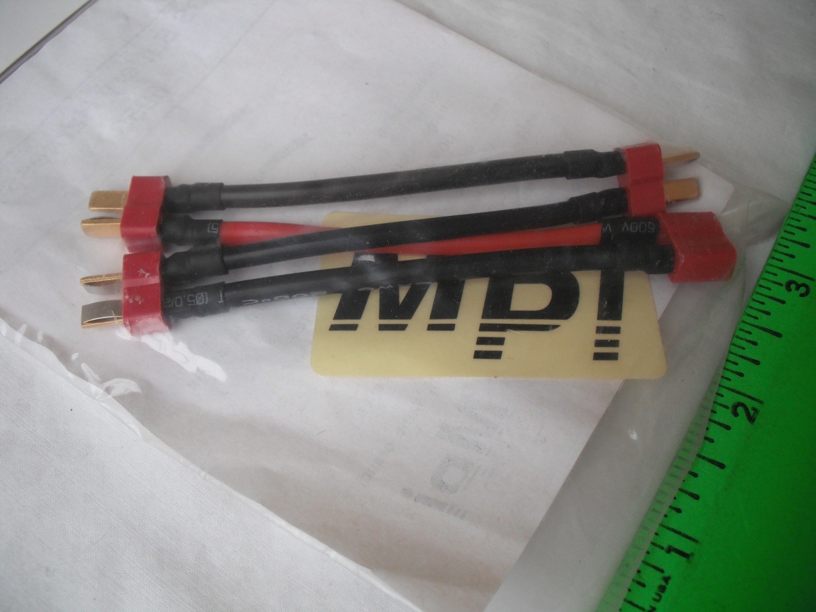 Lot of 4 Maxx Products Mpi 6953, 3S Battery Harness, Wire, RC R/C Plane Airplane