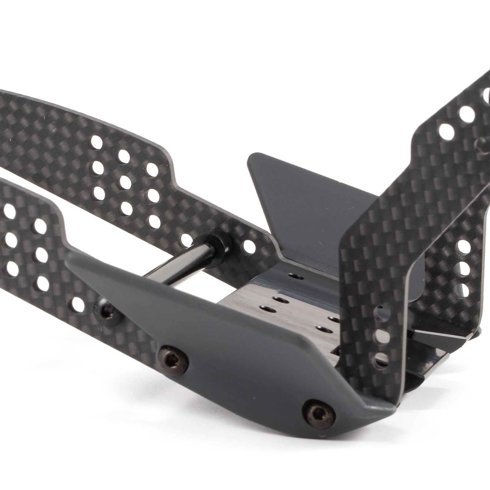 High Clearance V3 Carbon LCG Chassis Kit Fits Custom Build Comp Rigs RC Crawler