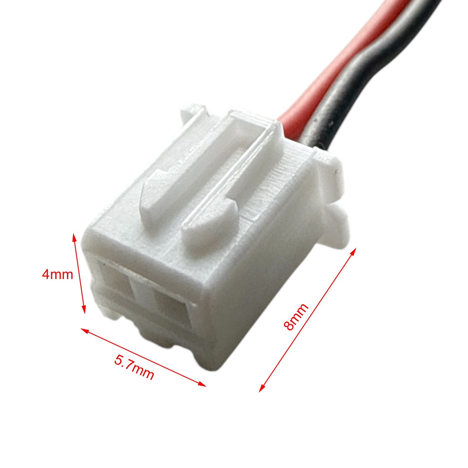 2Pin Connector JST-XH 2.5mm Housing Plug Wire 50pcs for RC Toy LiPO Battery PCBs