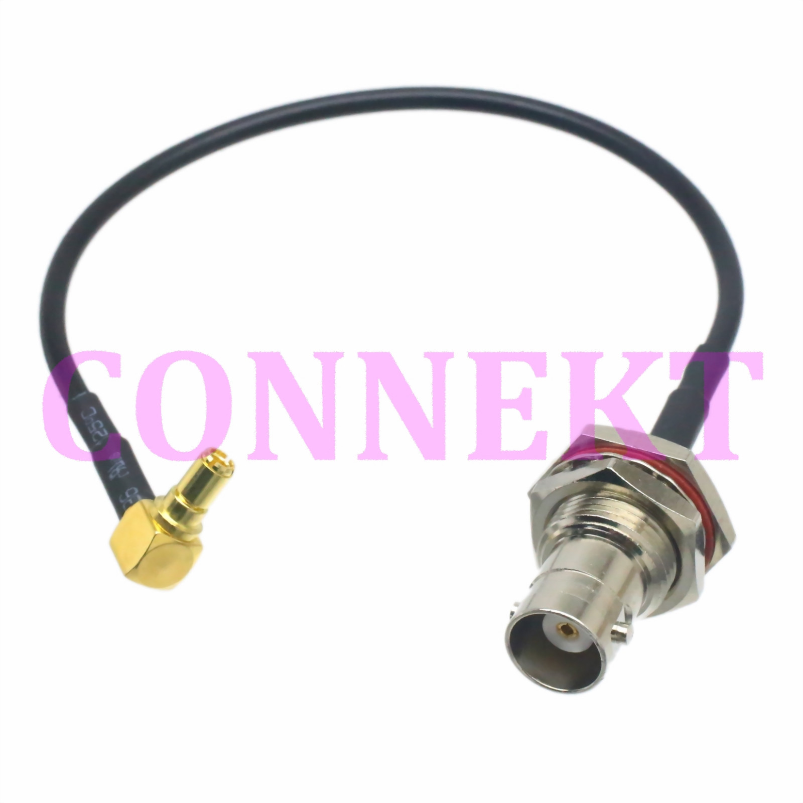 TS9 male right angle to BNC female jack RG174 cable jumper pigtail 15cm 3G modem