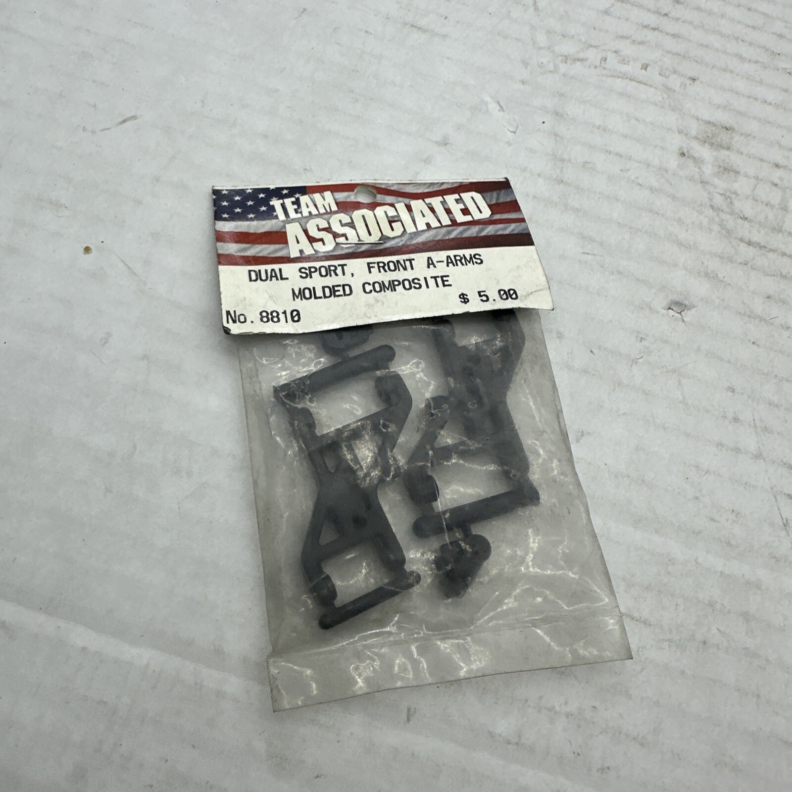 TEAM ASSOCIATED #8810 DUAL SPORT FRONT A-ARMS MOLDED COMPOSITE #100