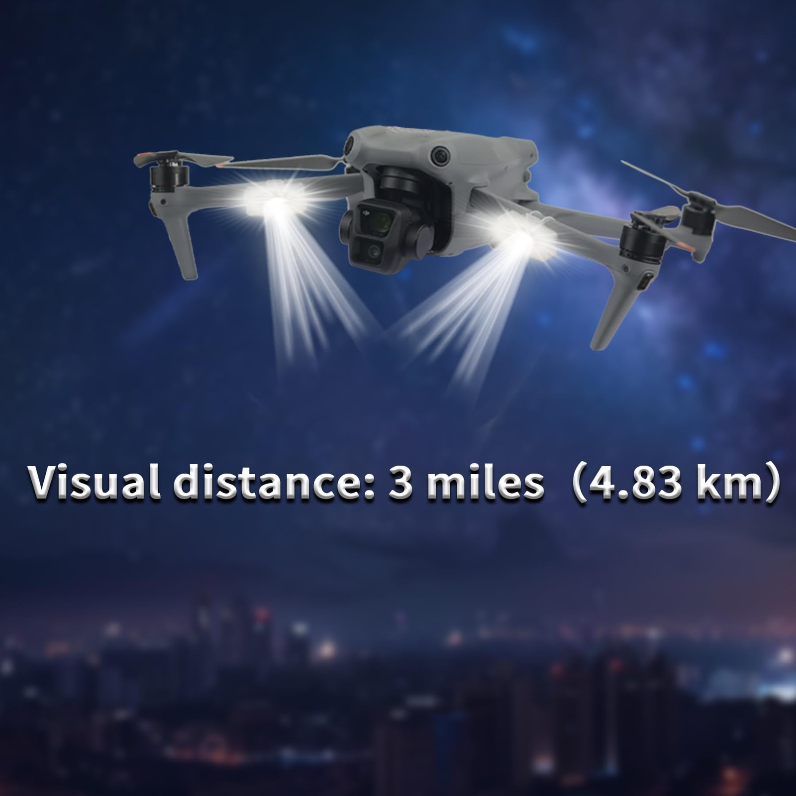 Strobe Light,Night Flying Anti Collision Lights for FAA Drone,LED Flash Lamp for