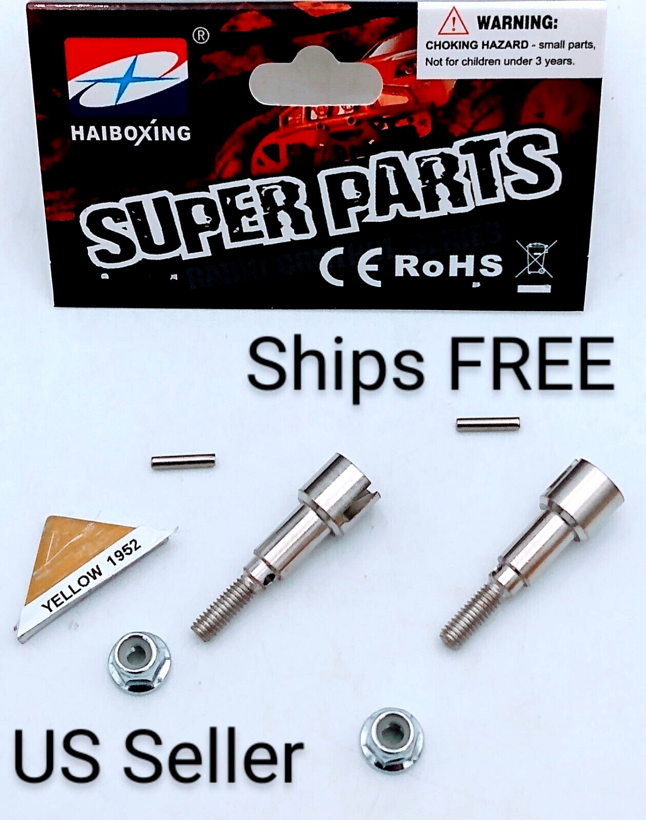 HBX 2105A SG 1601 1602 RC Metal Rear Wheel Shafts M16107 Ships FREE US Seller