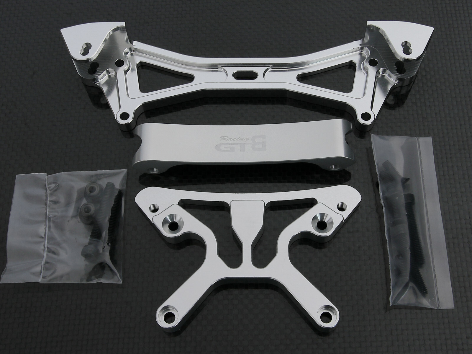 GTB CNC Aluminum Baja Front / Rear Shock Tower for RC 1/5 Car HPI baja 5b ss