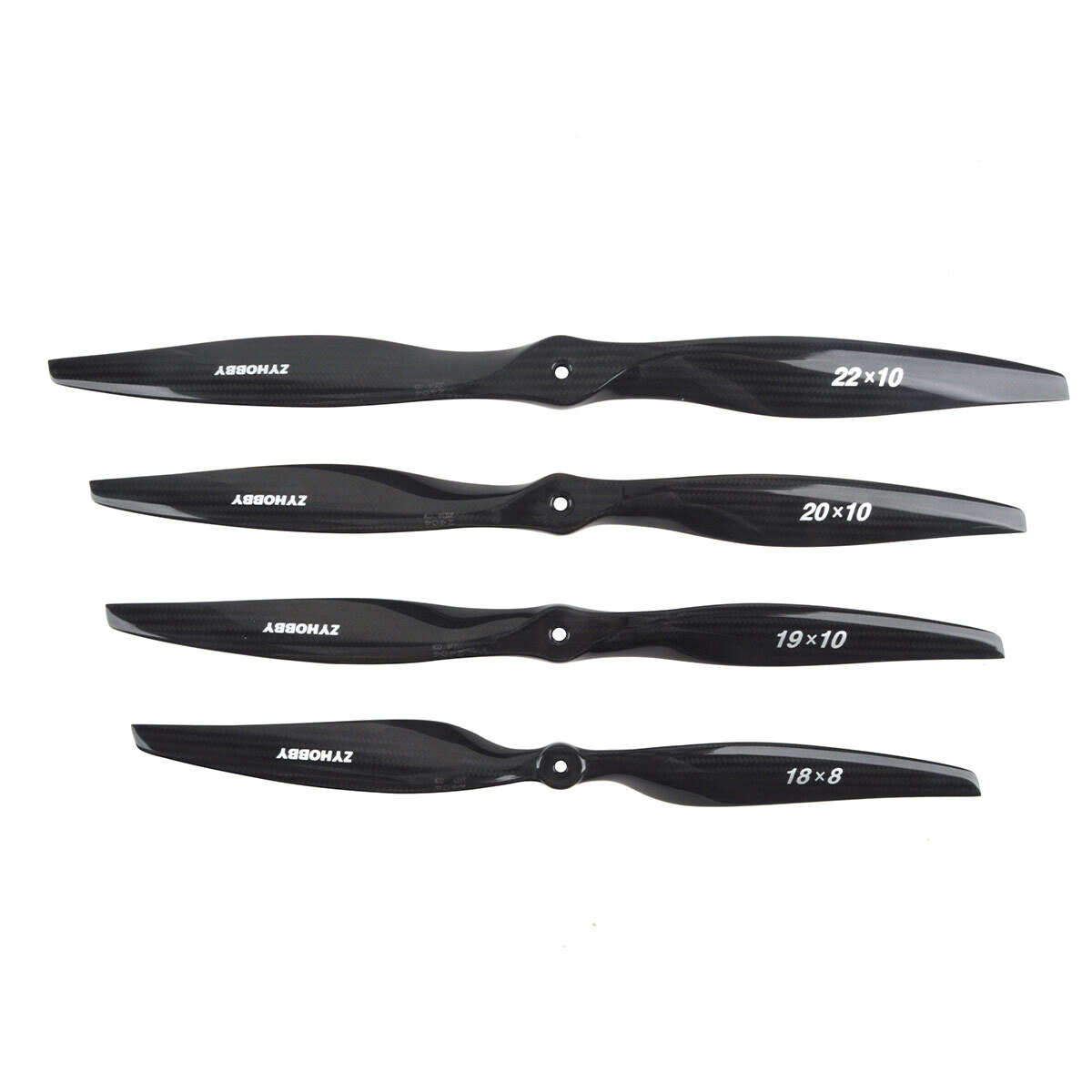 1PC Carbon Fiber Electric Propeller for RC CW18x8/19×10/20×10/22×10/16×08/17×08