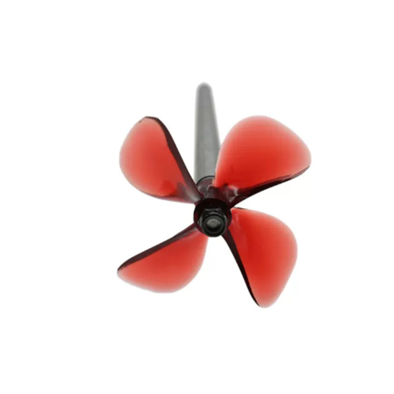 60mm 4-B-lade PC Propeller 4mm Shaft CW CCW for RC Fishing Boat Model RC Parts