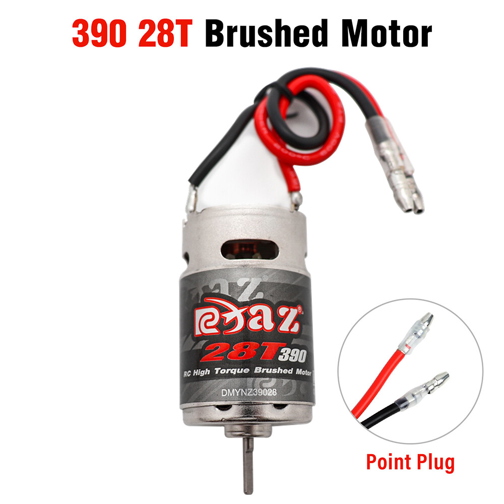 9IMOD RC Brushed Motor 370/380/390 JST/Point Plug for 1/18 1/16 RC Crawler Car