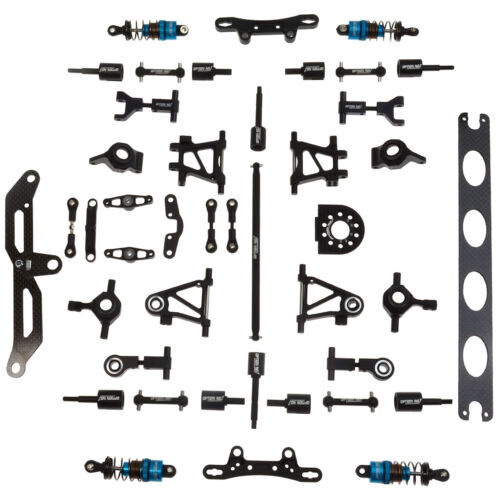 Aluminum Alloy Conversion Set For Tamiya TT-02 Chassis Upgrades Parts